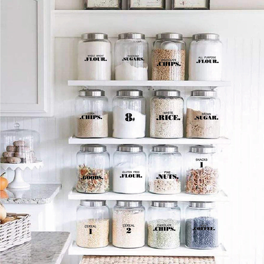 food finishing stickers