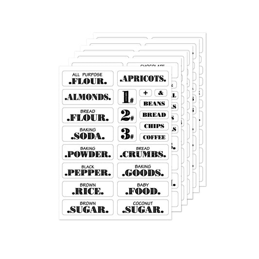food finishing stickers