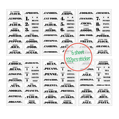 food finishing stickers