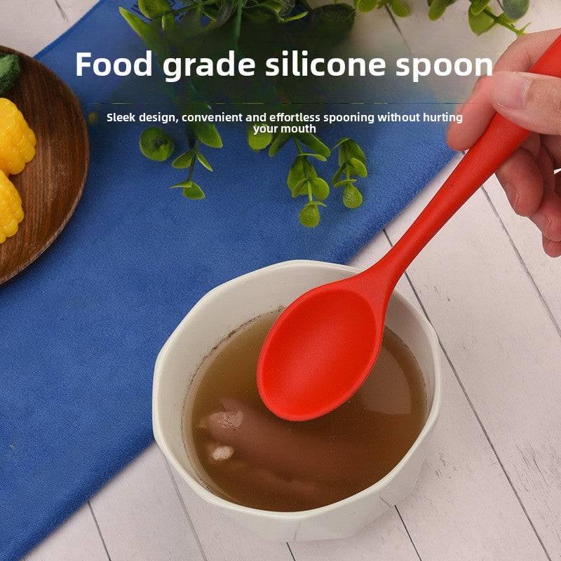 Food Grade Silicone Skimmer Spoon
