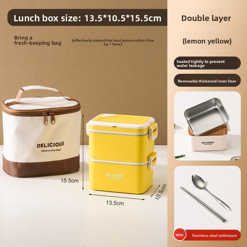 Food-grade stainless steel lunch box