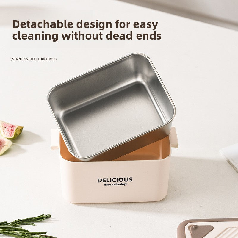 Food-grade stainless steel lunch box