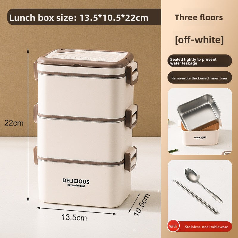Food-grade stainless steel lunch box