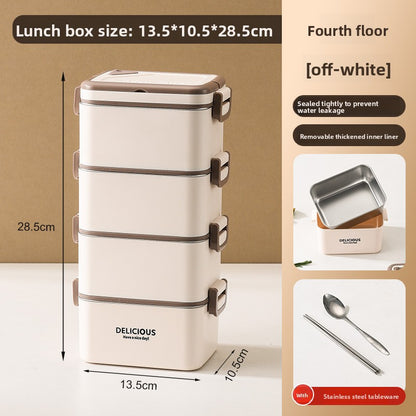 Food-grade stainless steel lunch box