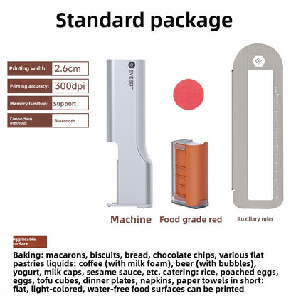 Food printing pen