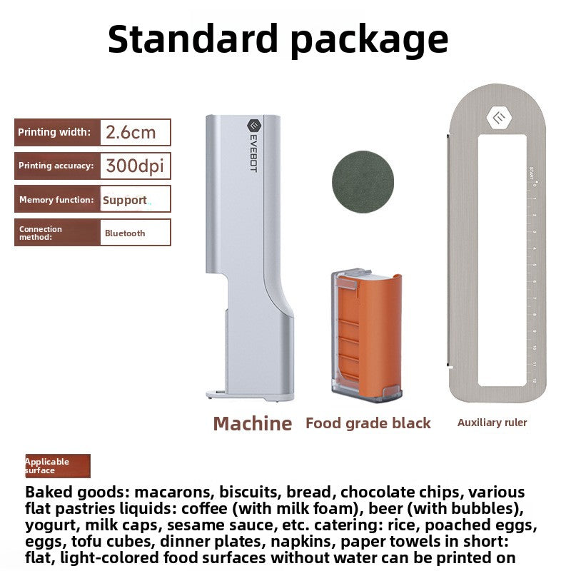 Food printing pen