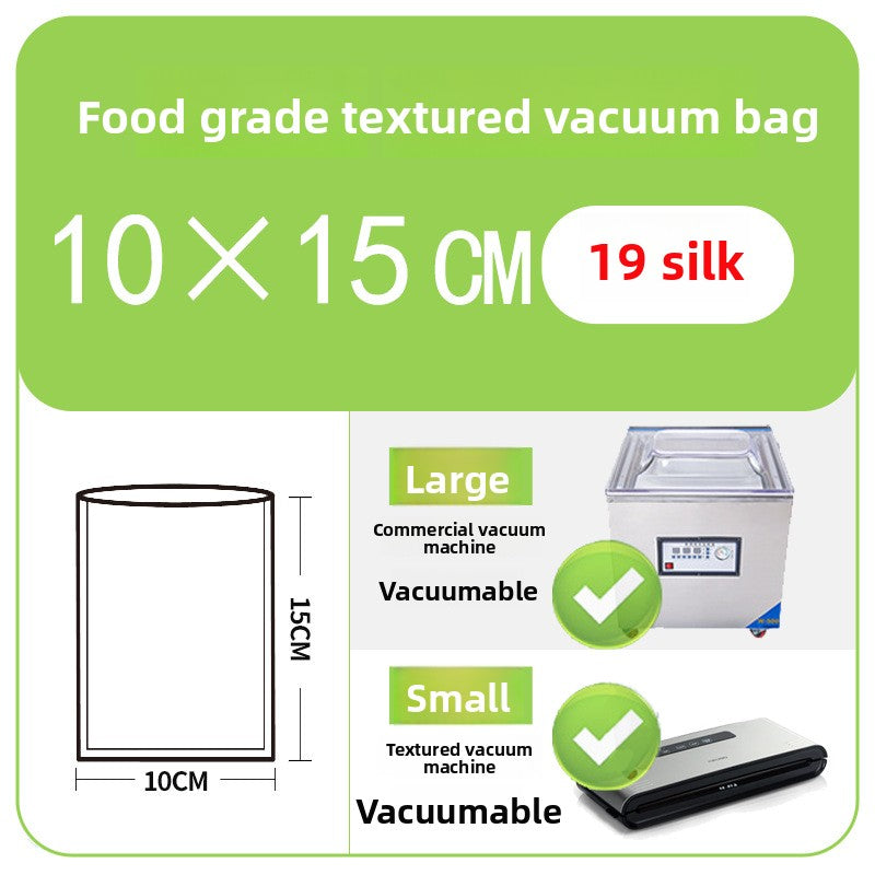 Food texture vacuum bag