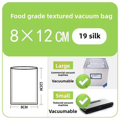 Food texture vacuum bag
