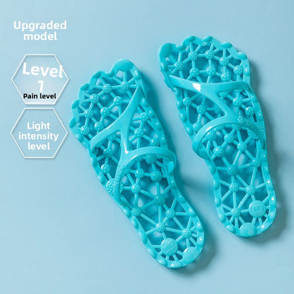 Foot acupoint massage slippers for bathroom