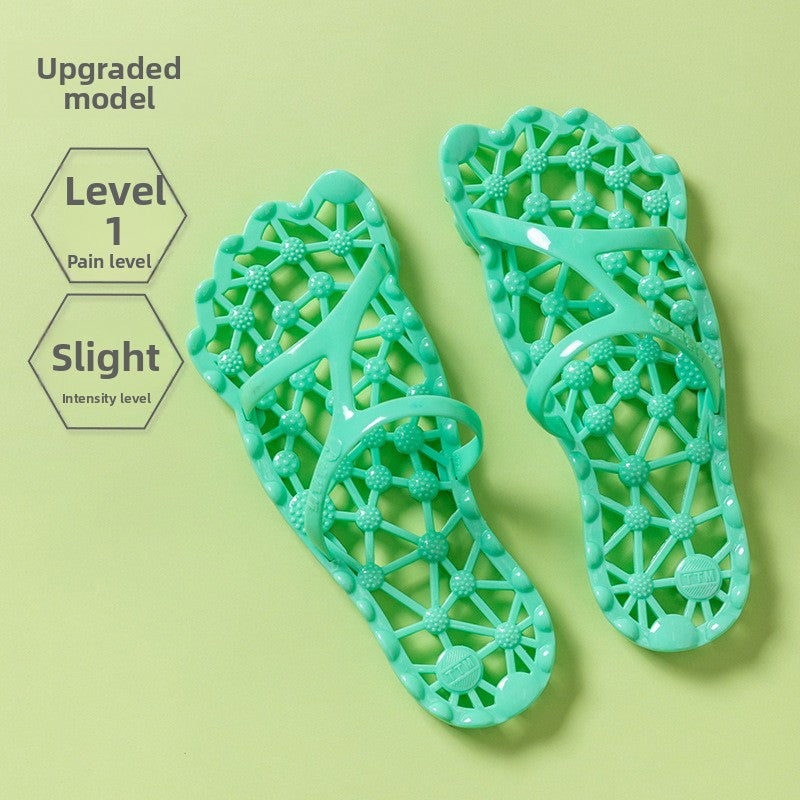 Foot acupoint massage slippers for bathroom