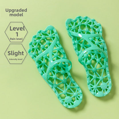 Foot acupoint massage slippers for bathroom