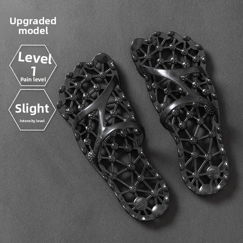 Foot acupoint massage slippers for bathroom