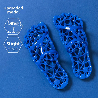 Foot acupoint massage slippers for bathroom