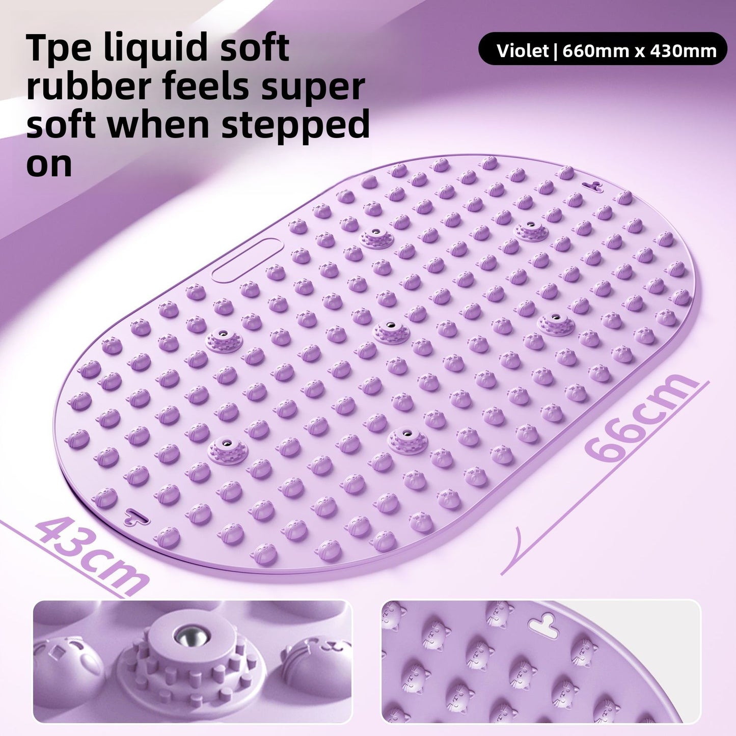 Foot Acupressure Massage Mat