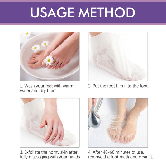 Foot care foot mask