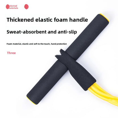 Foot-operated resistance band