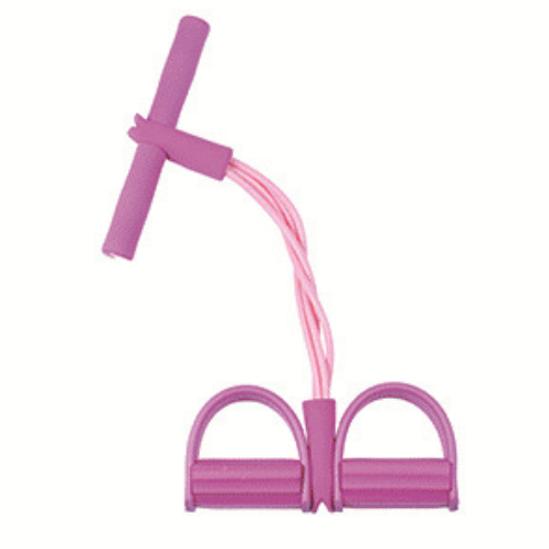 Foot-operated resistance band