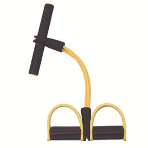 Foot-operated resistance band