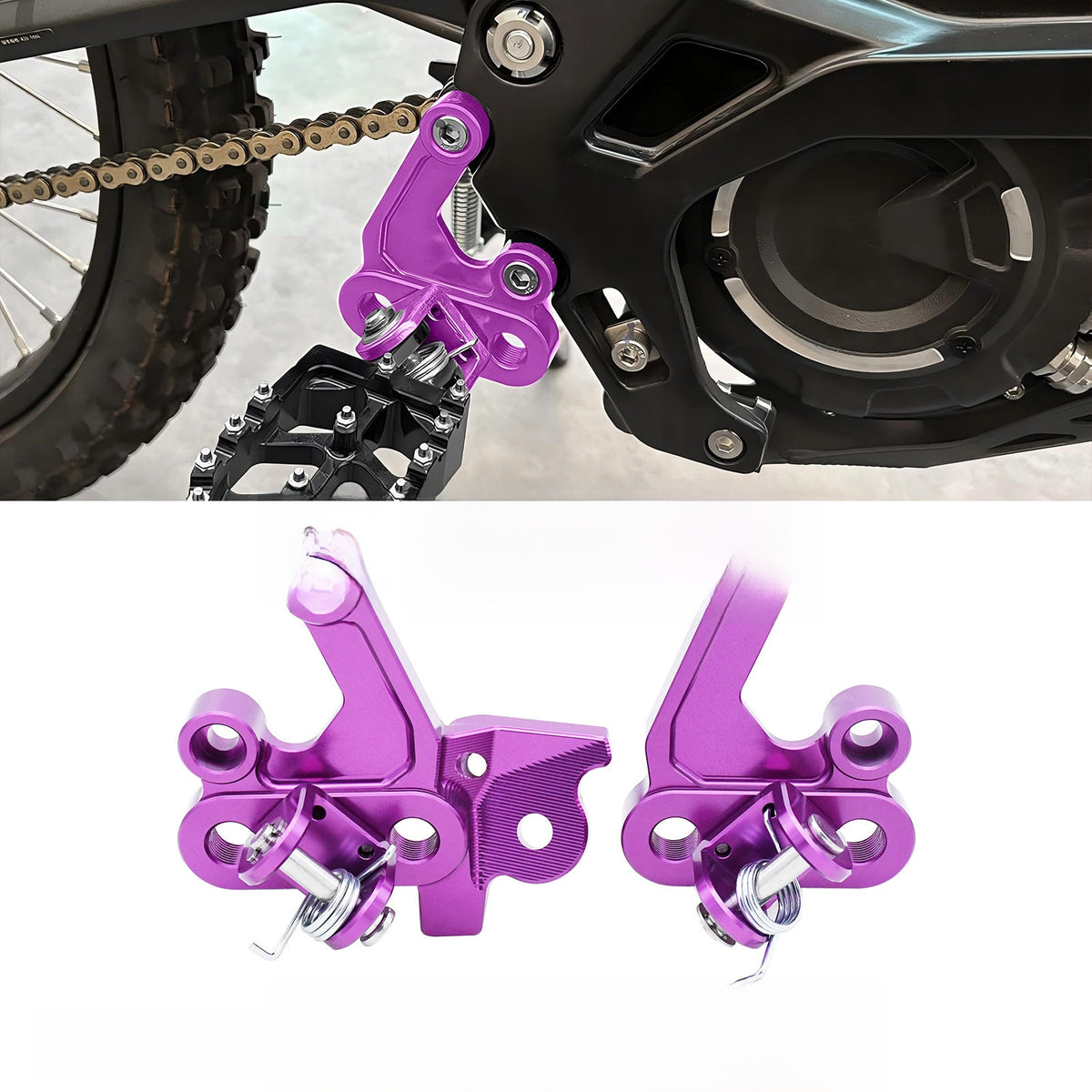 Foot pedal connection bracket