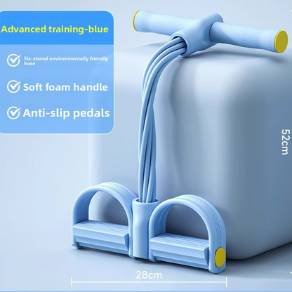 Foot pedal resistance band