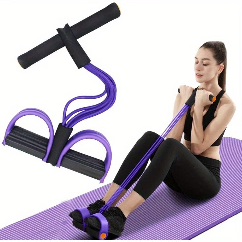 Foot Pedal Resistance Trainer Sit-Up Assistant