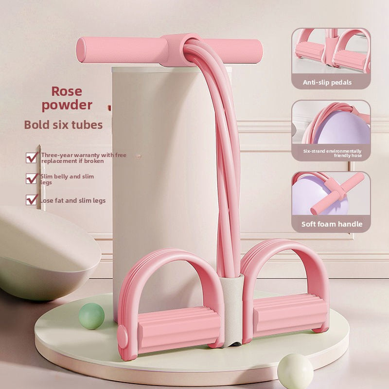 Foot Pedal Resistance Trainer Sit-Up Assistant