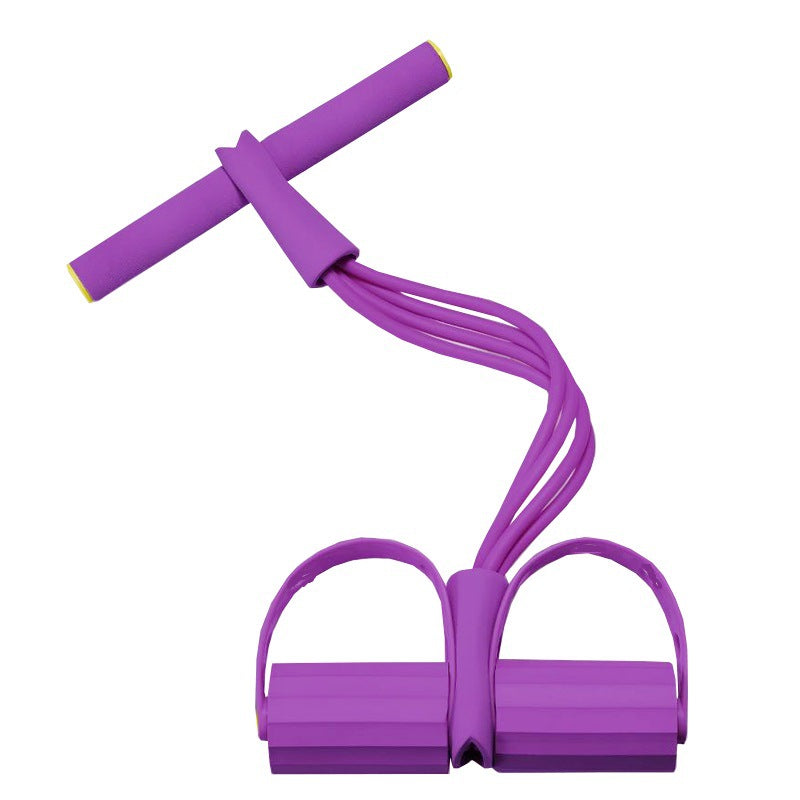 Foot Pedal Resistance Trainer Sit-Up Assistant