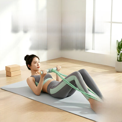 Foot Pedal Resistance Trainer Sit-Up Assistant