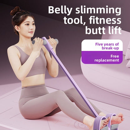 Foot-powered resistance trainer