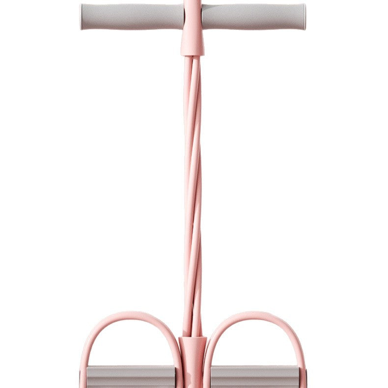 Foot-powered resistance trainer