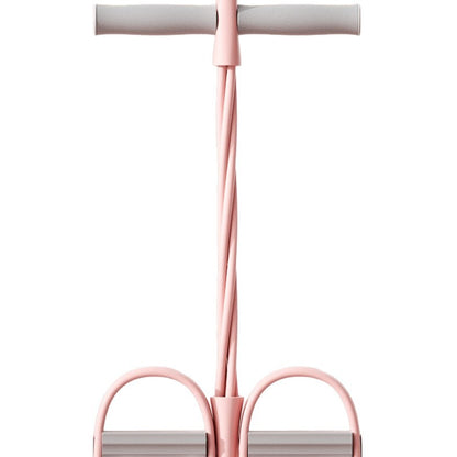 Foot-powered resistance trainer