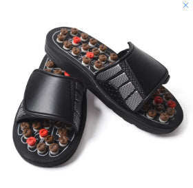 Foot Reflexology Pebble Massage Slippers
