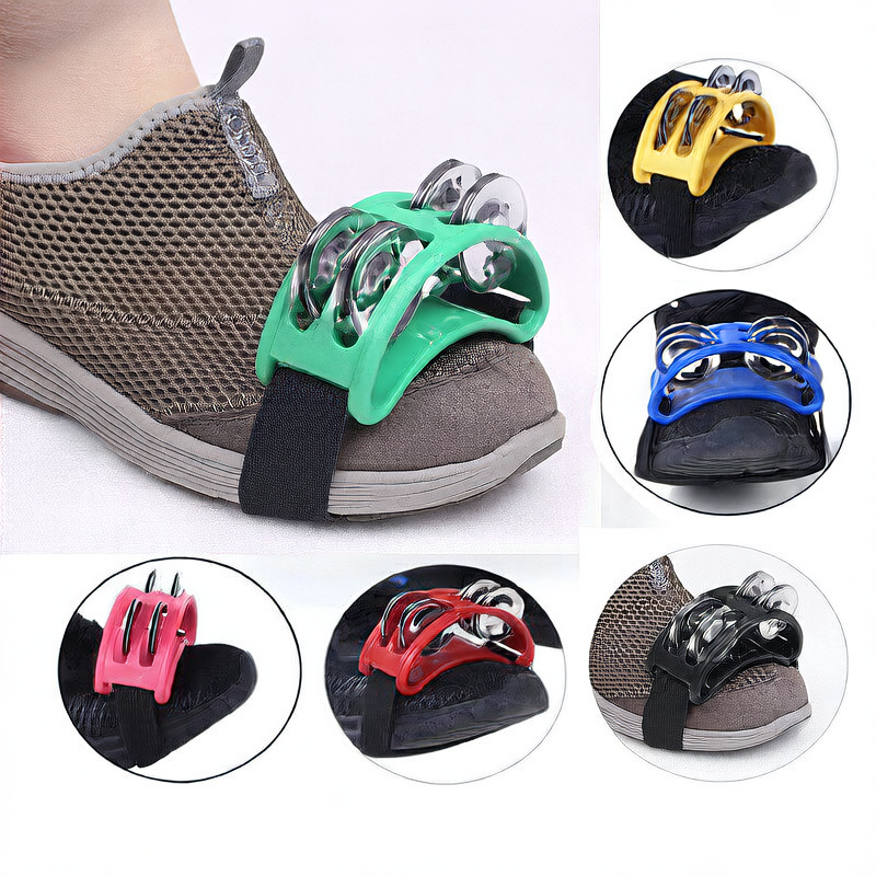 Foot step bell percussion accessories