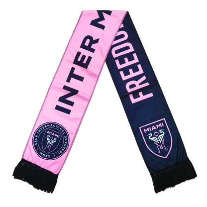 Football Fans Plush Scarf with Team Badges