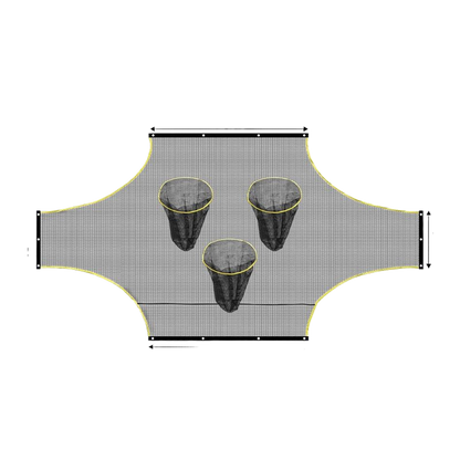 Football Goal Target Cloth