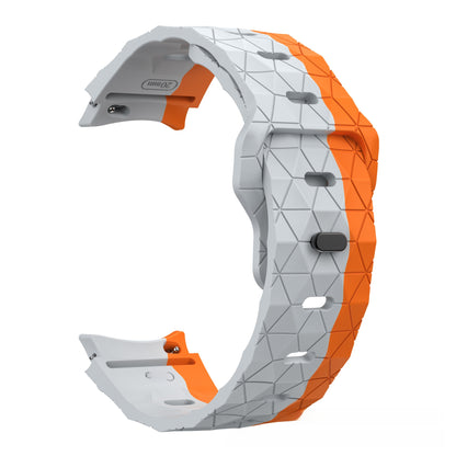 football pattern Two-tone strap