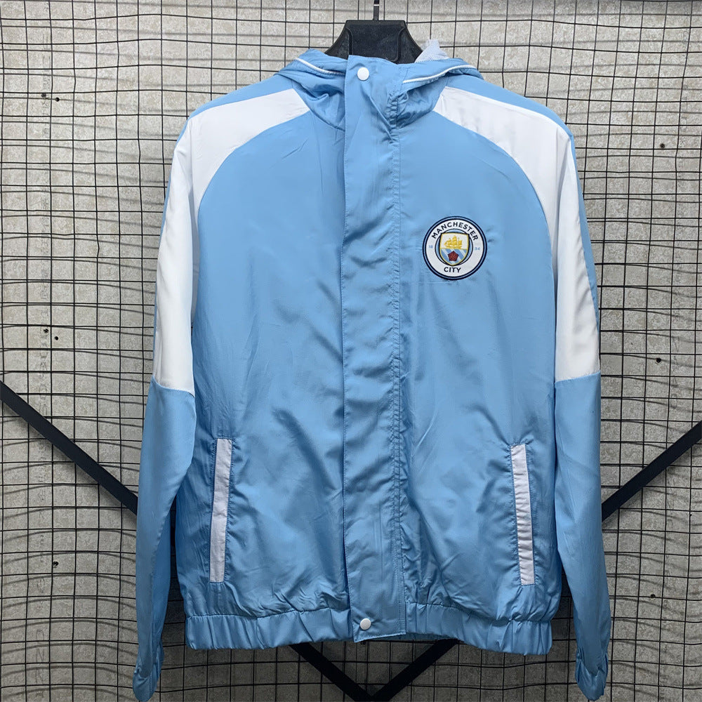 Football Single-Breasted Windbreaker
