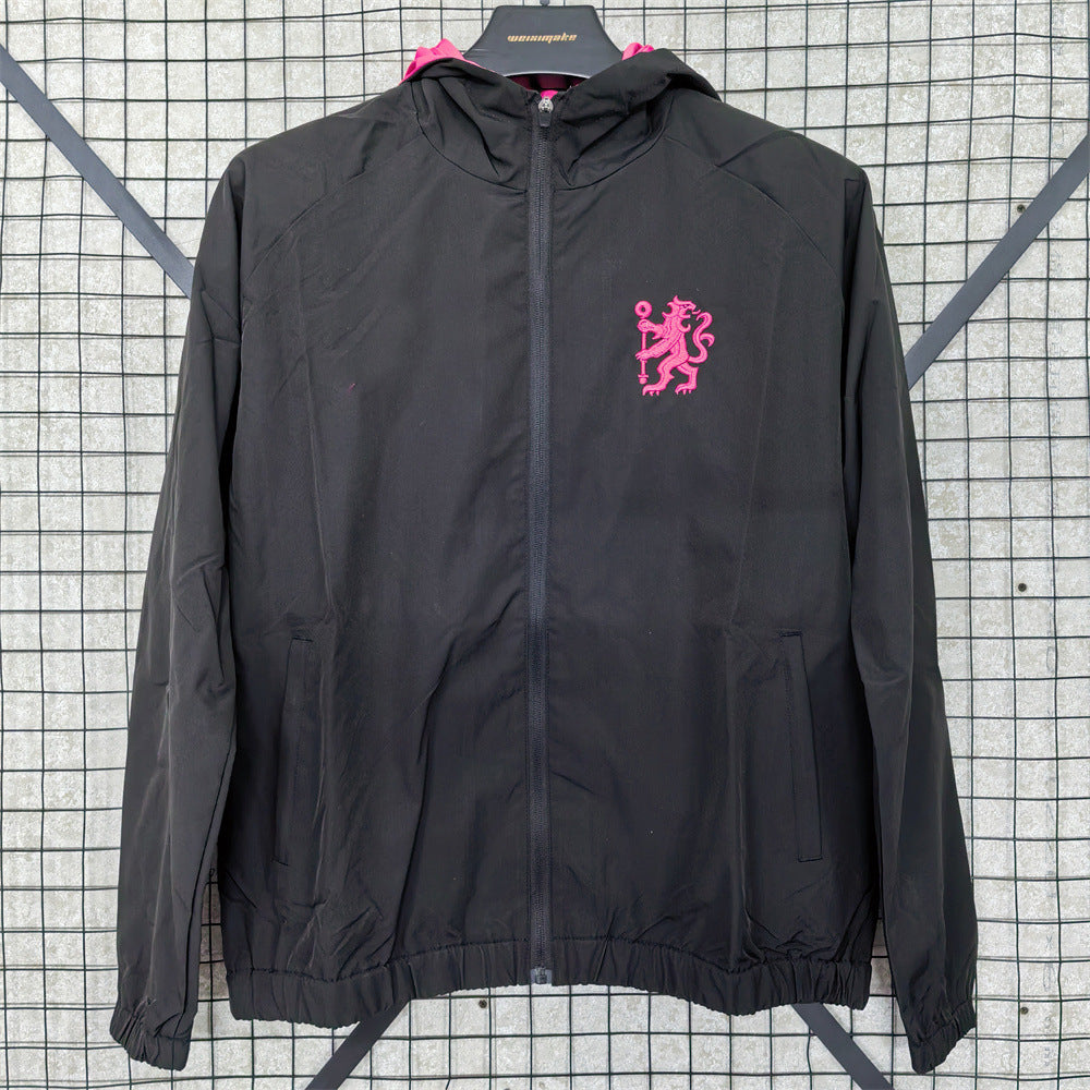 Football Single-Breasted Windbreaker