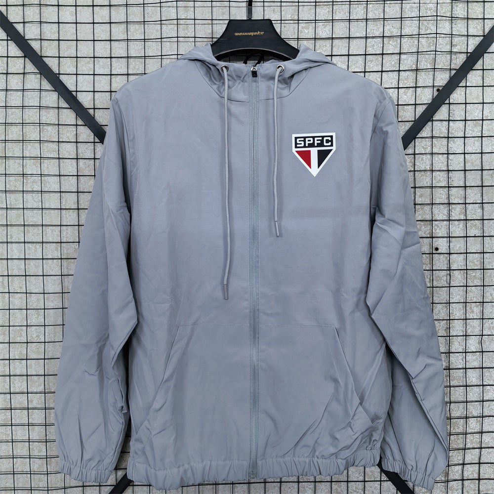 Football Single-Breasted Windbreaker