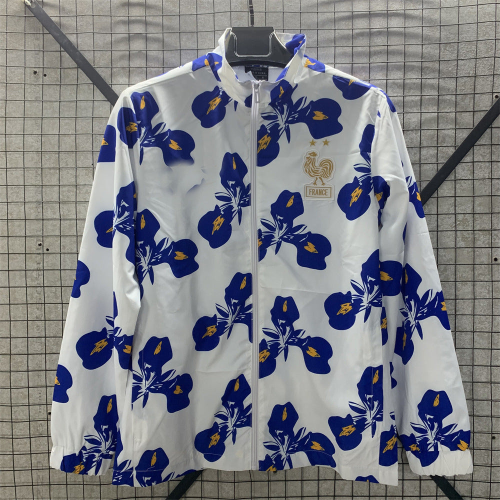 Football Single-Breasted Windbreaker