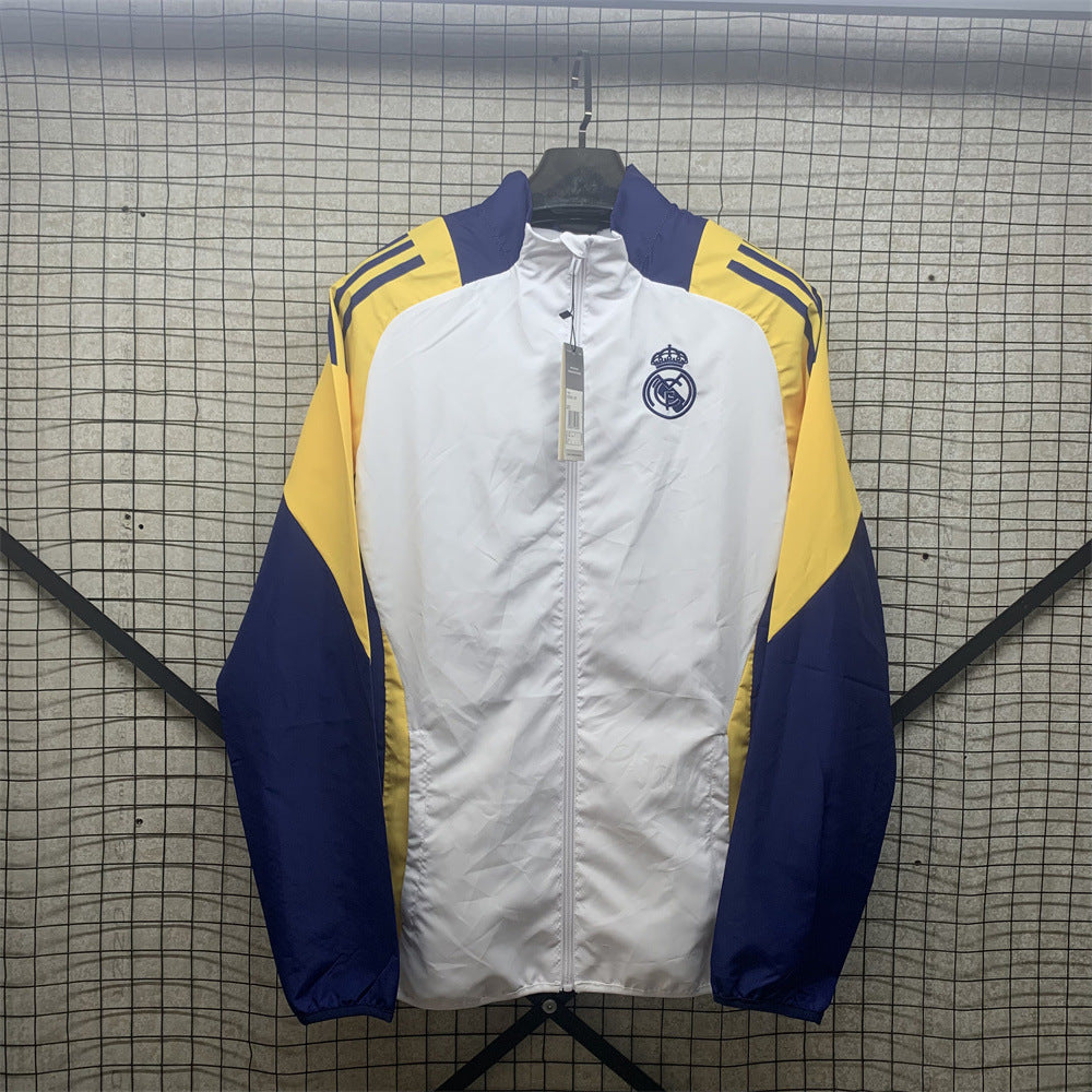 Football Single-Breasted Windbreaker