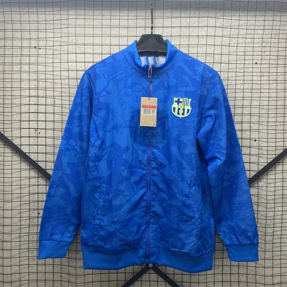 Football Single-Breasted Windbreaker