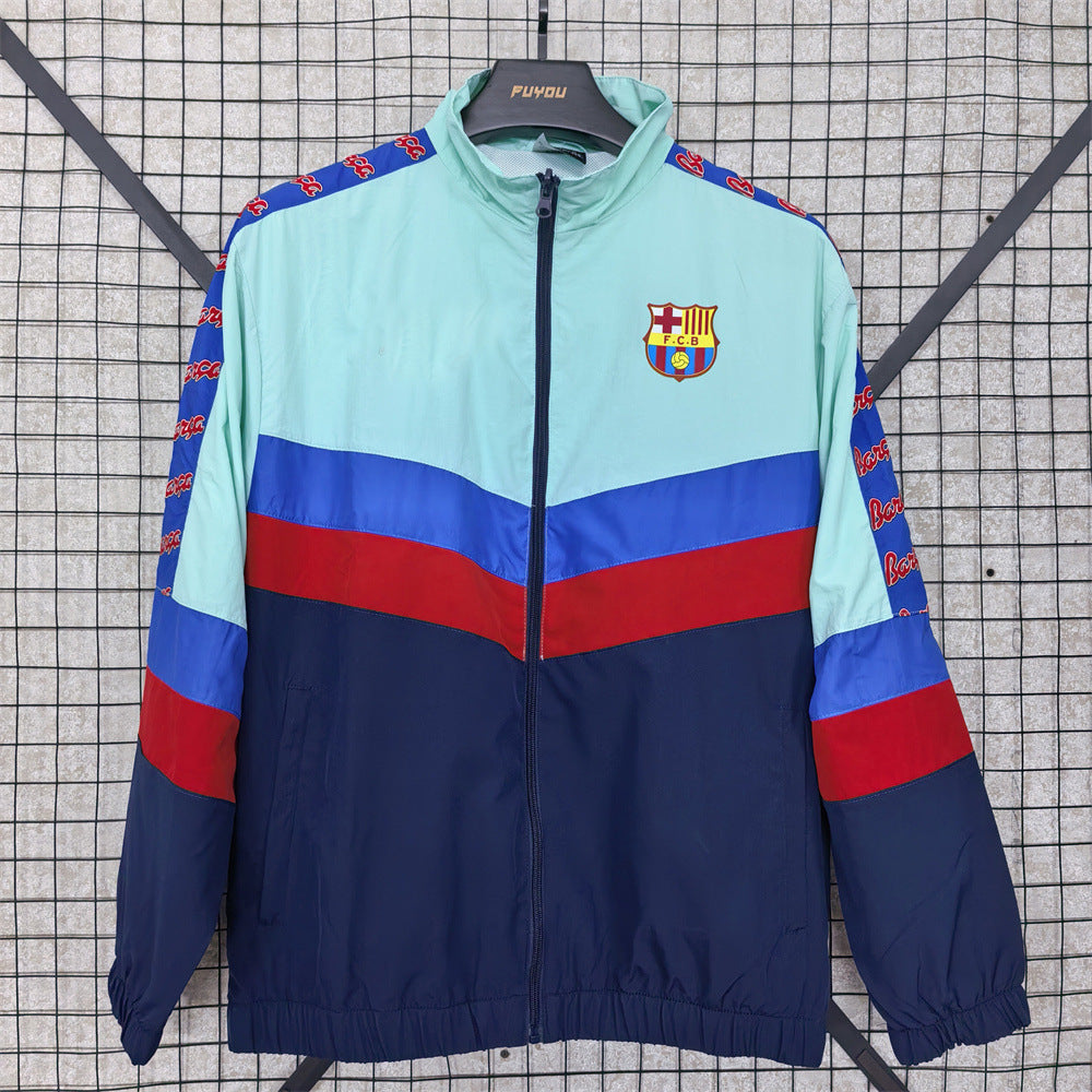 Football Single-Breasted Windbreaker