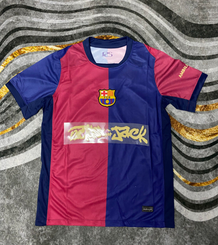 Football Team Jersey Short Sleeve Sports Shirt