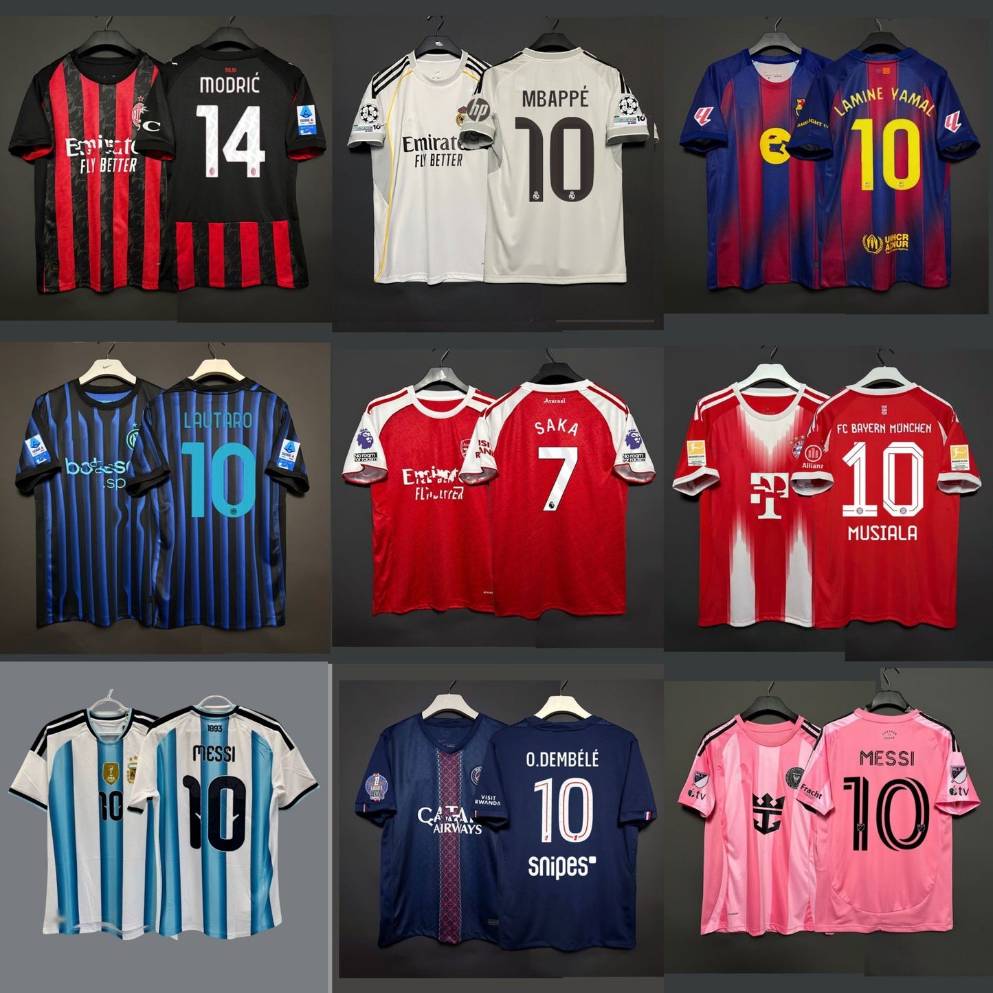 Football Team Jerseys