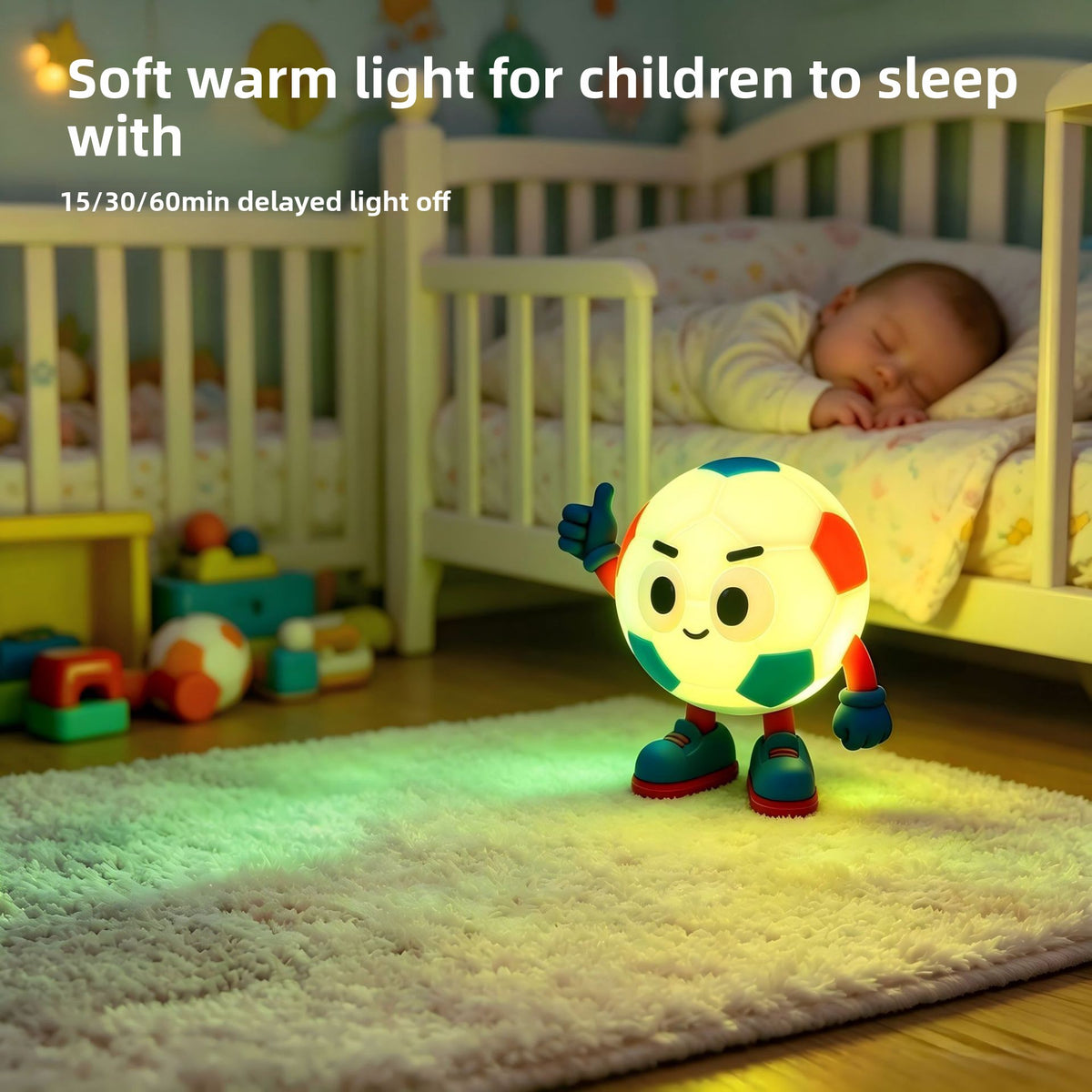 Football Themed USB Rechargeable Night Light