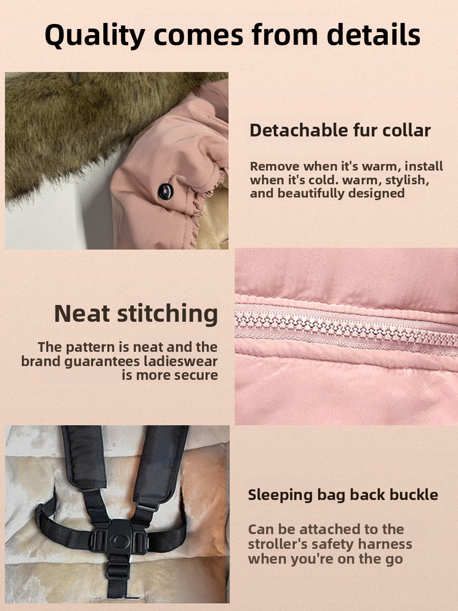 Footmuff baby stroller sleeping bag