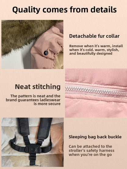 Footmuff baby stroller sleeping bag