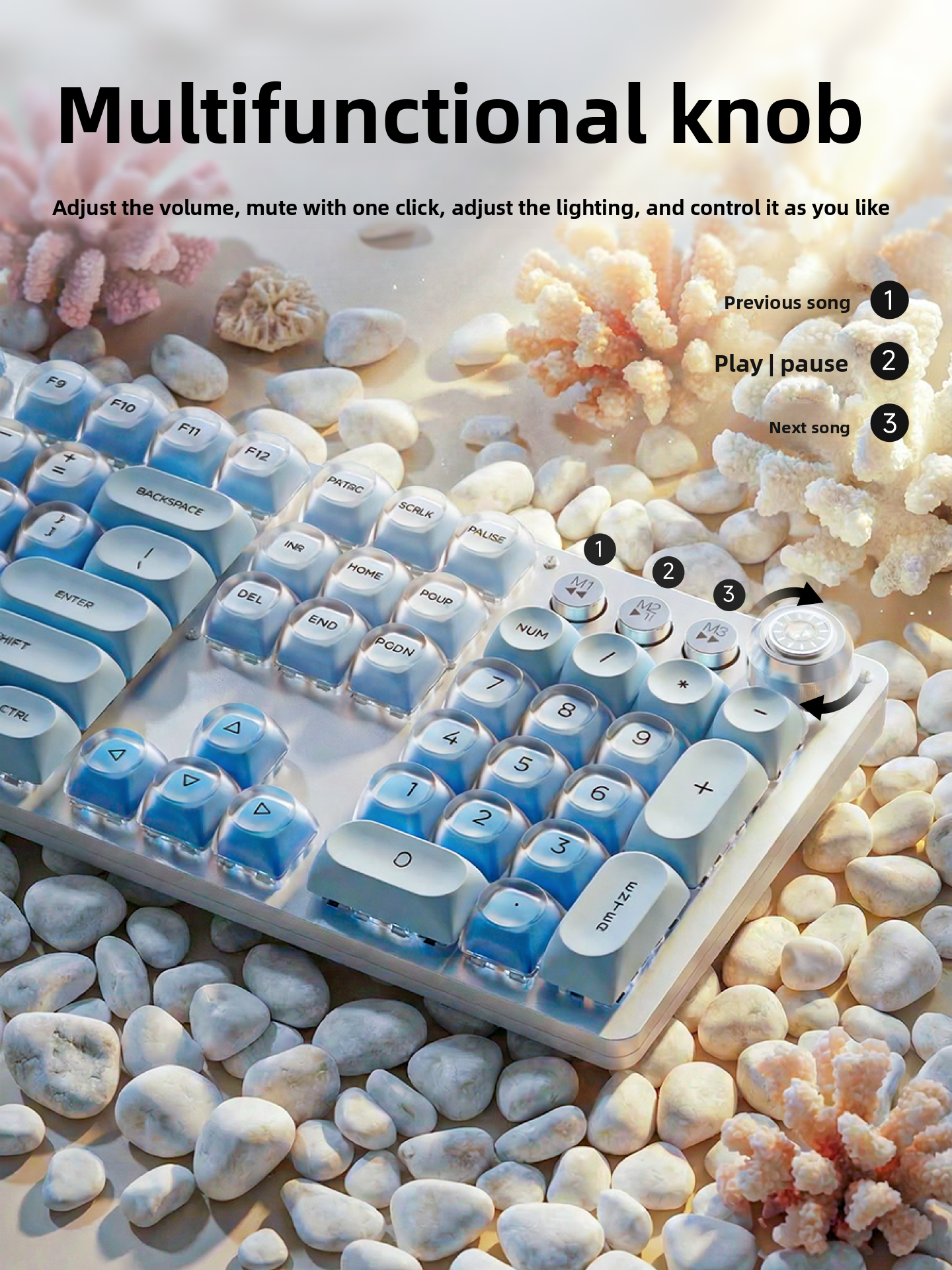 Forerunner Mechanical Keyboard with Blue Backlight