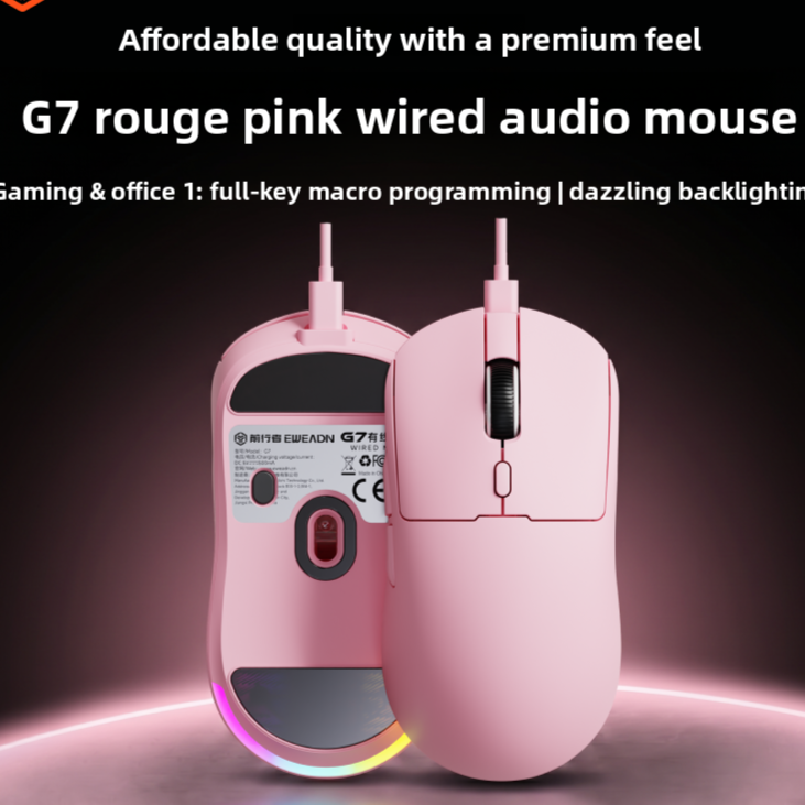 Forerunner Wired and Wireless Computer Mouse